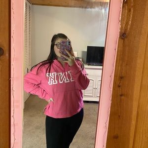 Pink quarter zip shirt!